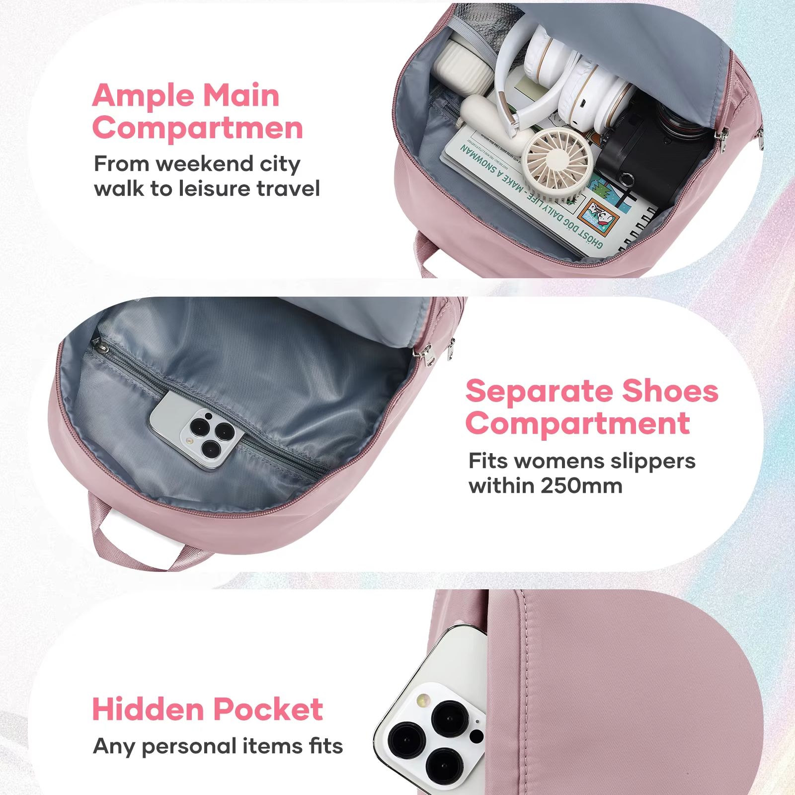 Bag For Women, Small Sports Ba – Fashion Backpack Women recenzja i cena