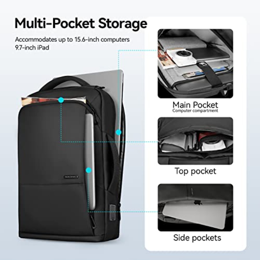 Slim Laptop Backpack for Men,  – Laptop Backpack 15.6 recenzja i cena