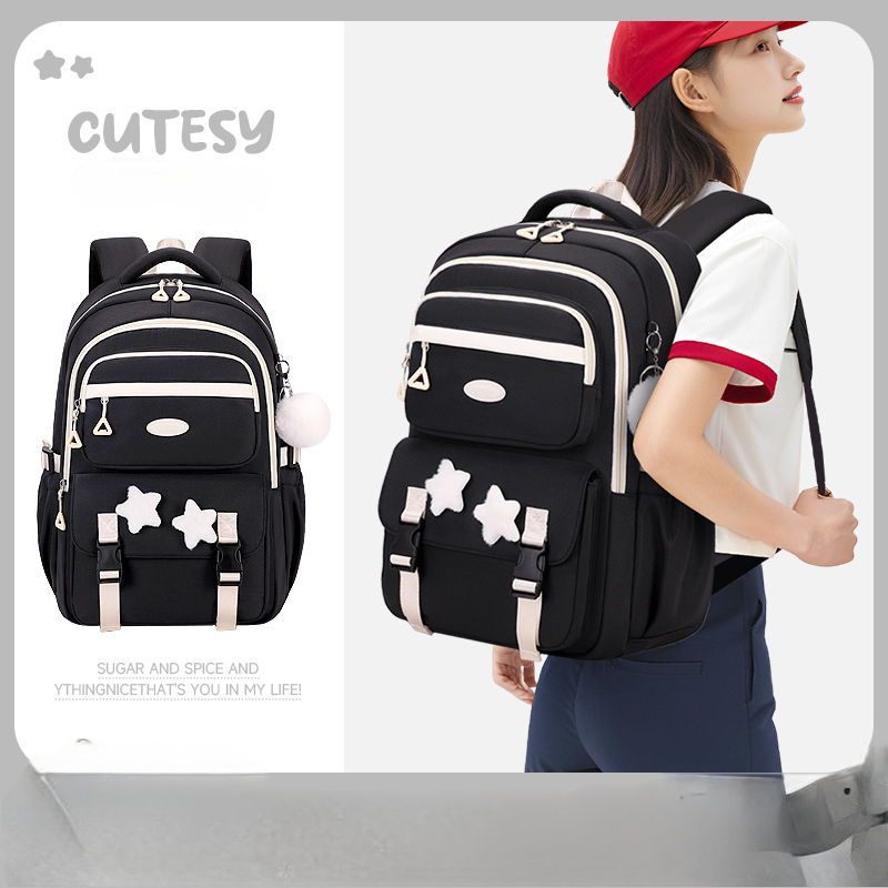 Cute Girls School Backpack Pin – School Backpack Teen recenzja i cena