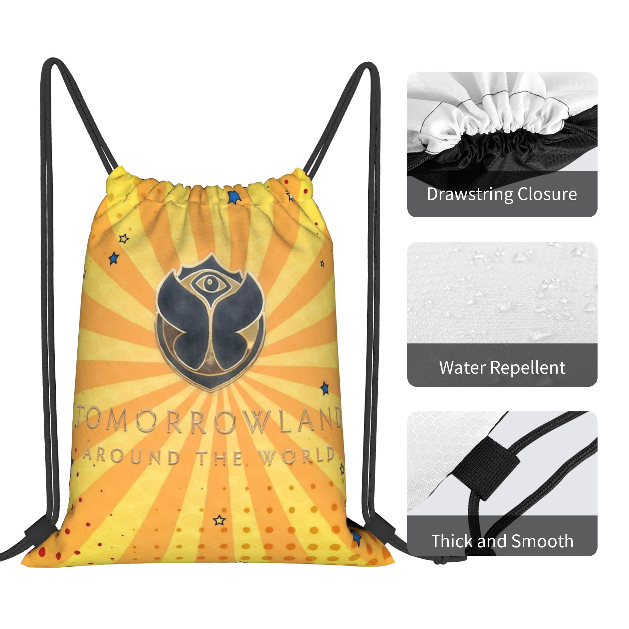 Tomorrowlands Festival Music D – Drawstring Gym Bag recenzja i cena