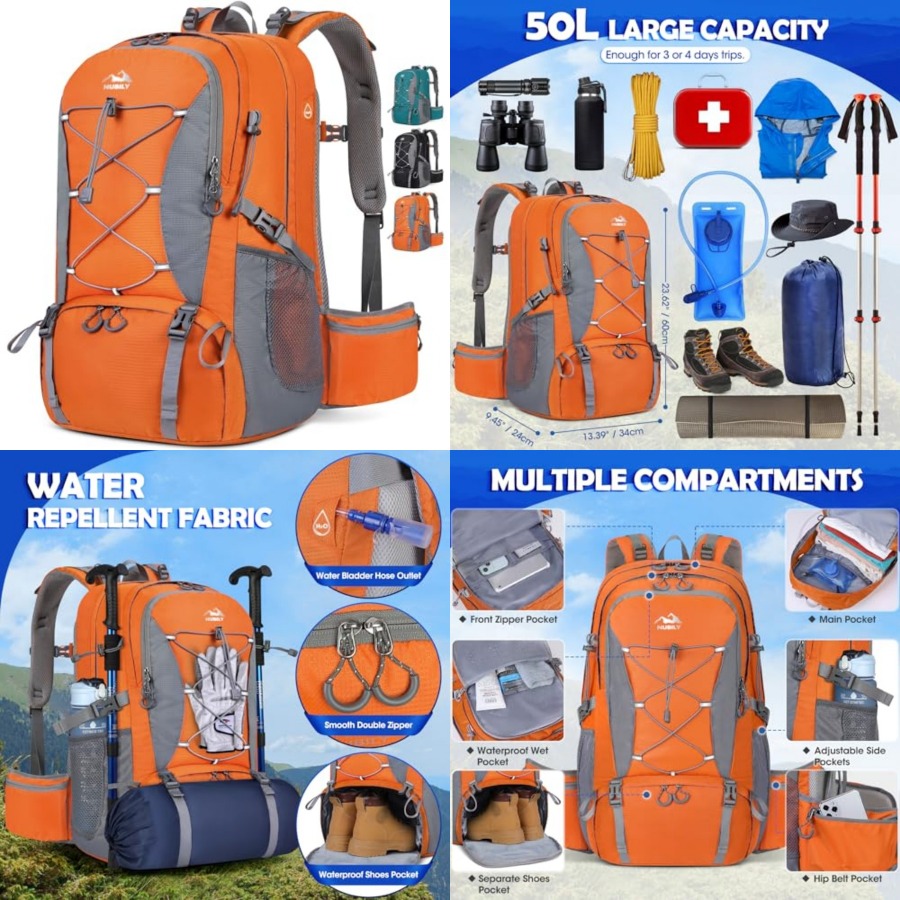 50L Hiking Backpack Waterproof – Hiking Backpack Waterproof recenzja i cena